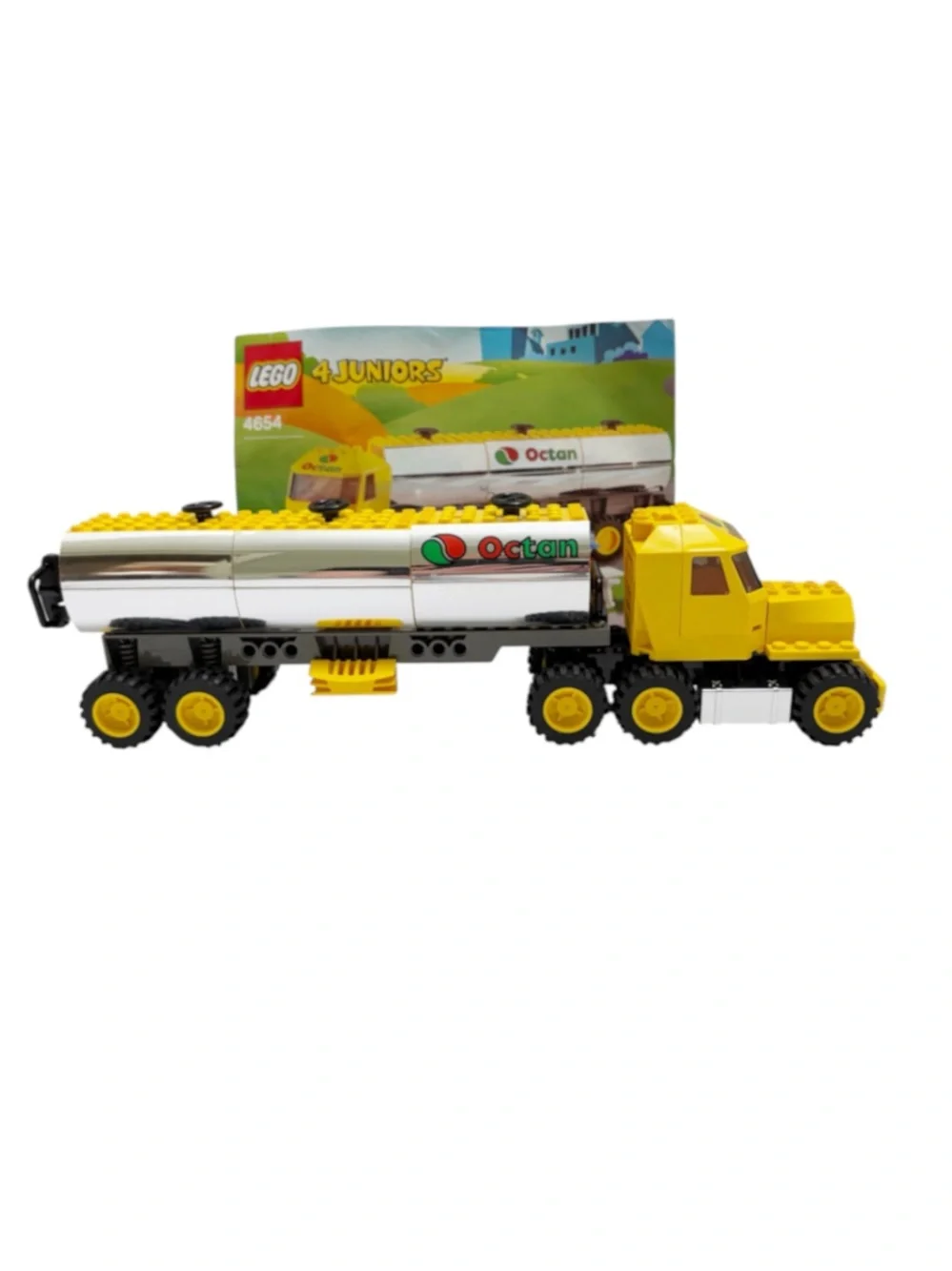 LEGO | Vintage 4 Juniors Octan Tanker Truck Complete Set 4654 LEGO City Rare